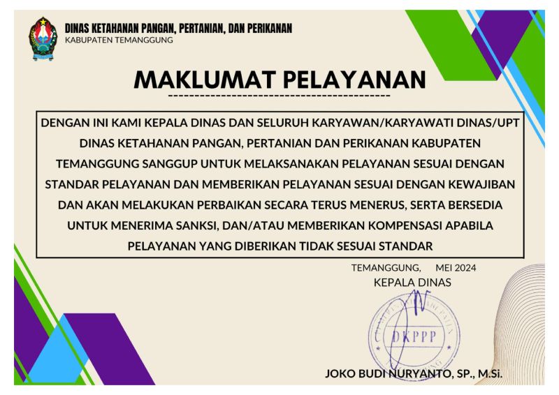 ???? *MAKLUMAT PELAYANAN* ????