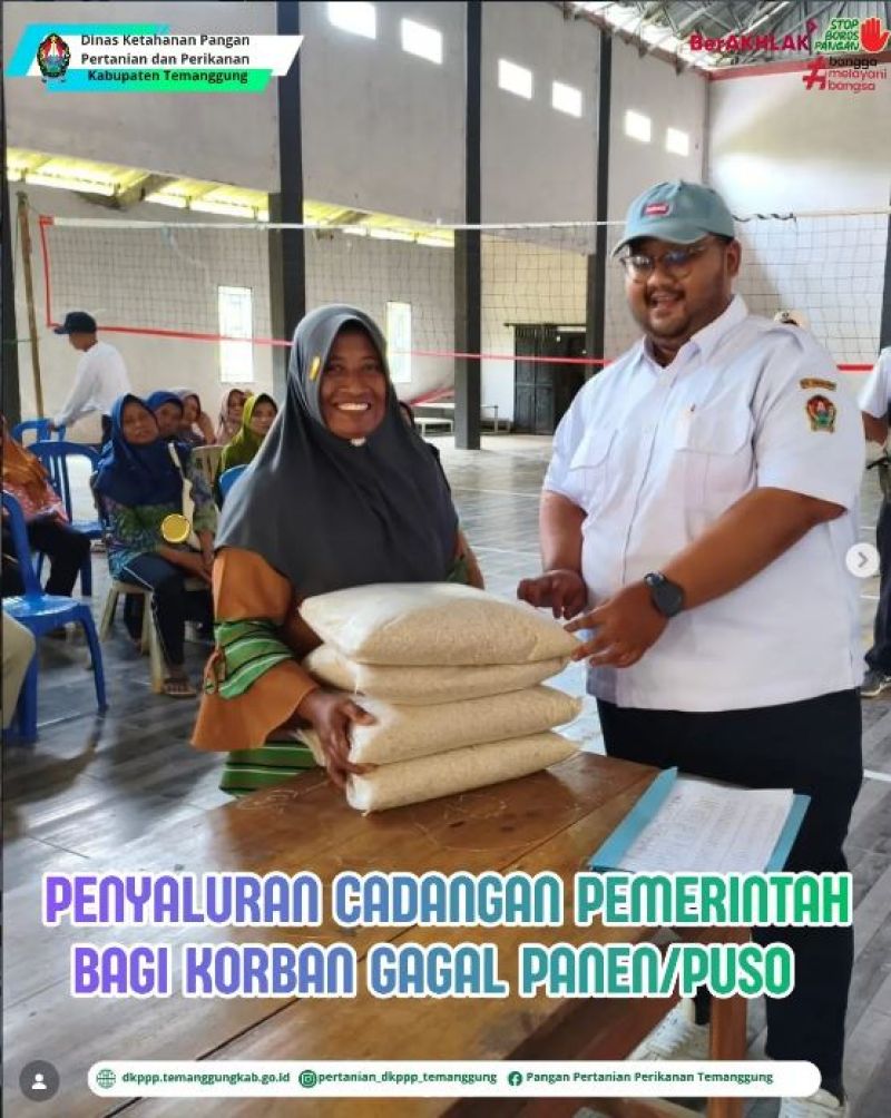 ???? Penyaluran Cadangan Pemerintah bagi Korban Gagal Panen/Puso ????